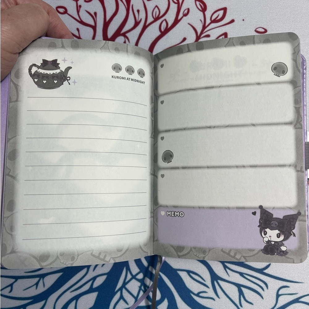 Sanrio Lolita Kuromi A6 Planner - Purple and Black - Picture 8 of 8